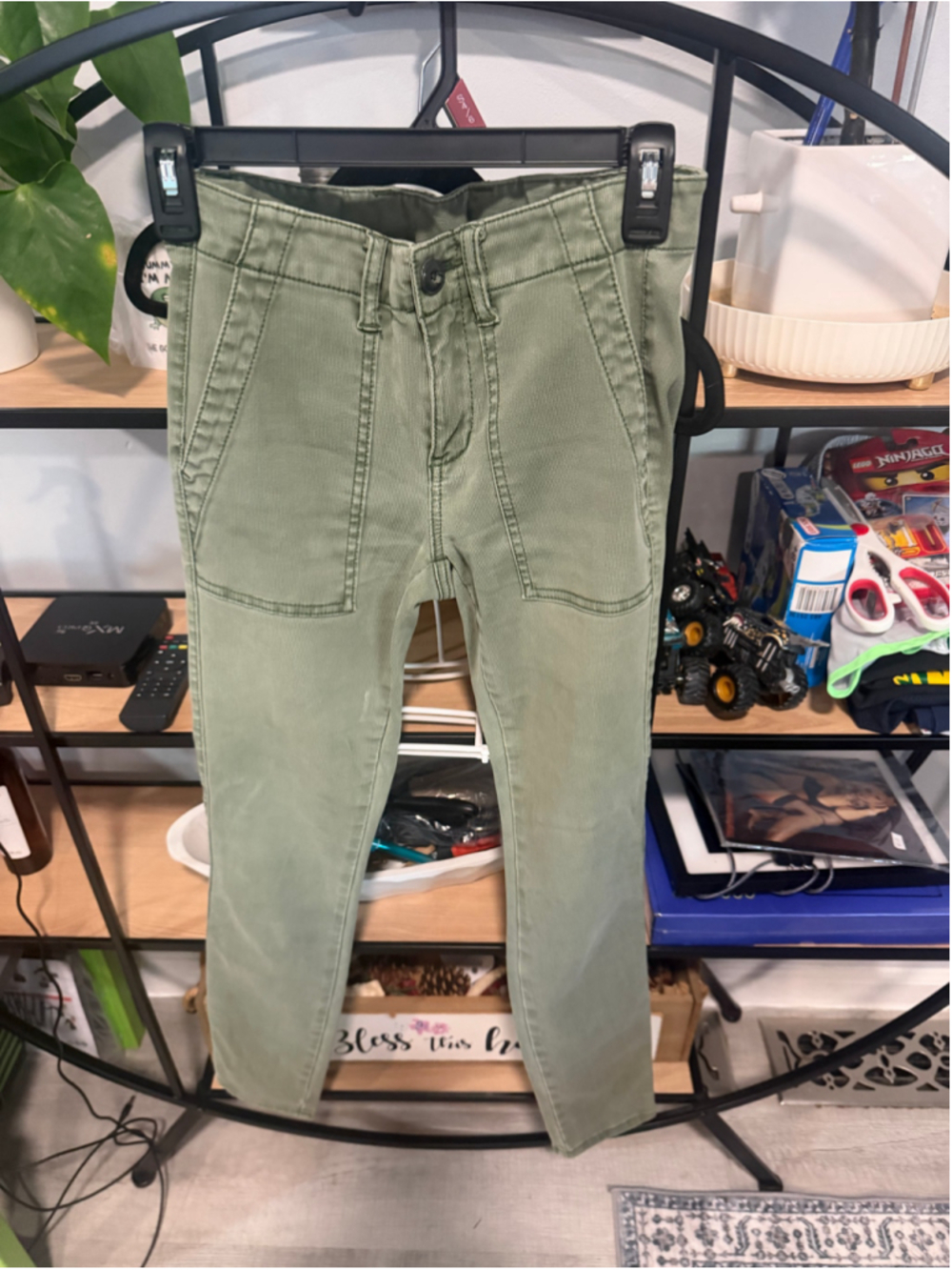 Women's Cabi Green Utility Pants Size 2